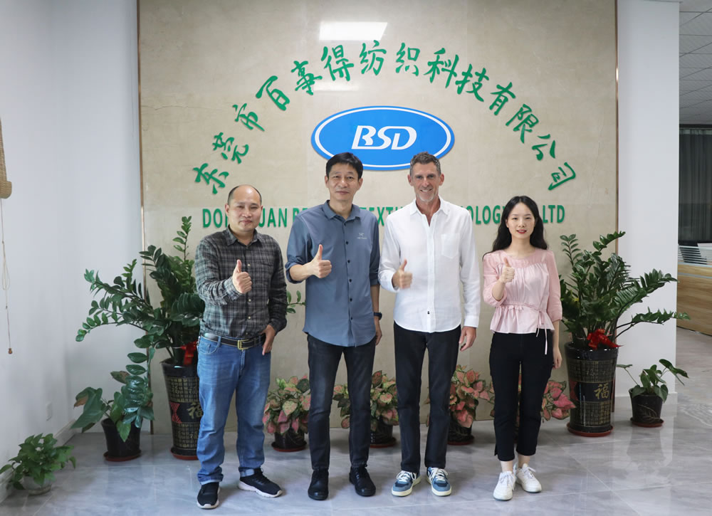 Customers visit the factory